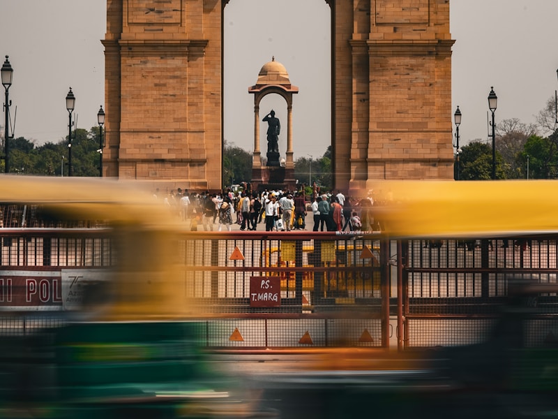 Indian Golden Triangle With Holi Colours - 3