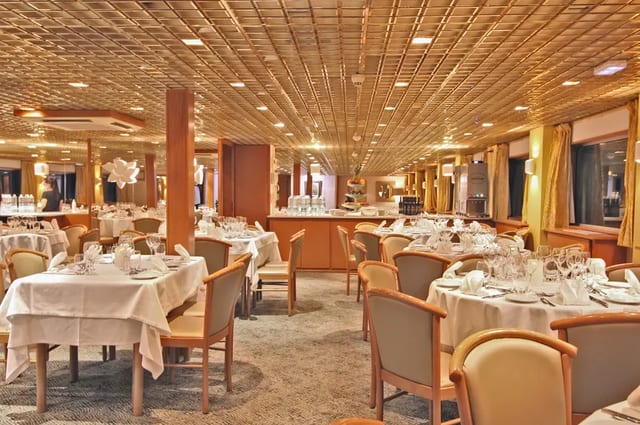 On board the MS Vasco de Gama